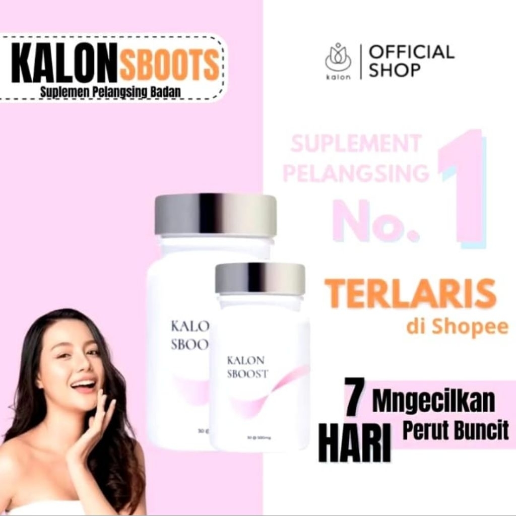 

Promo!! Kalon Sboost Premium Kapsul Pelangsing Badan Pembakar Lemak Dan Penurun Berat Badan Original HALAL DAN BPOM
