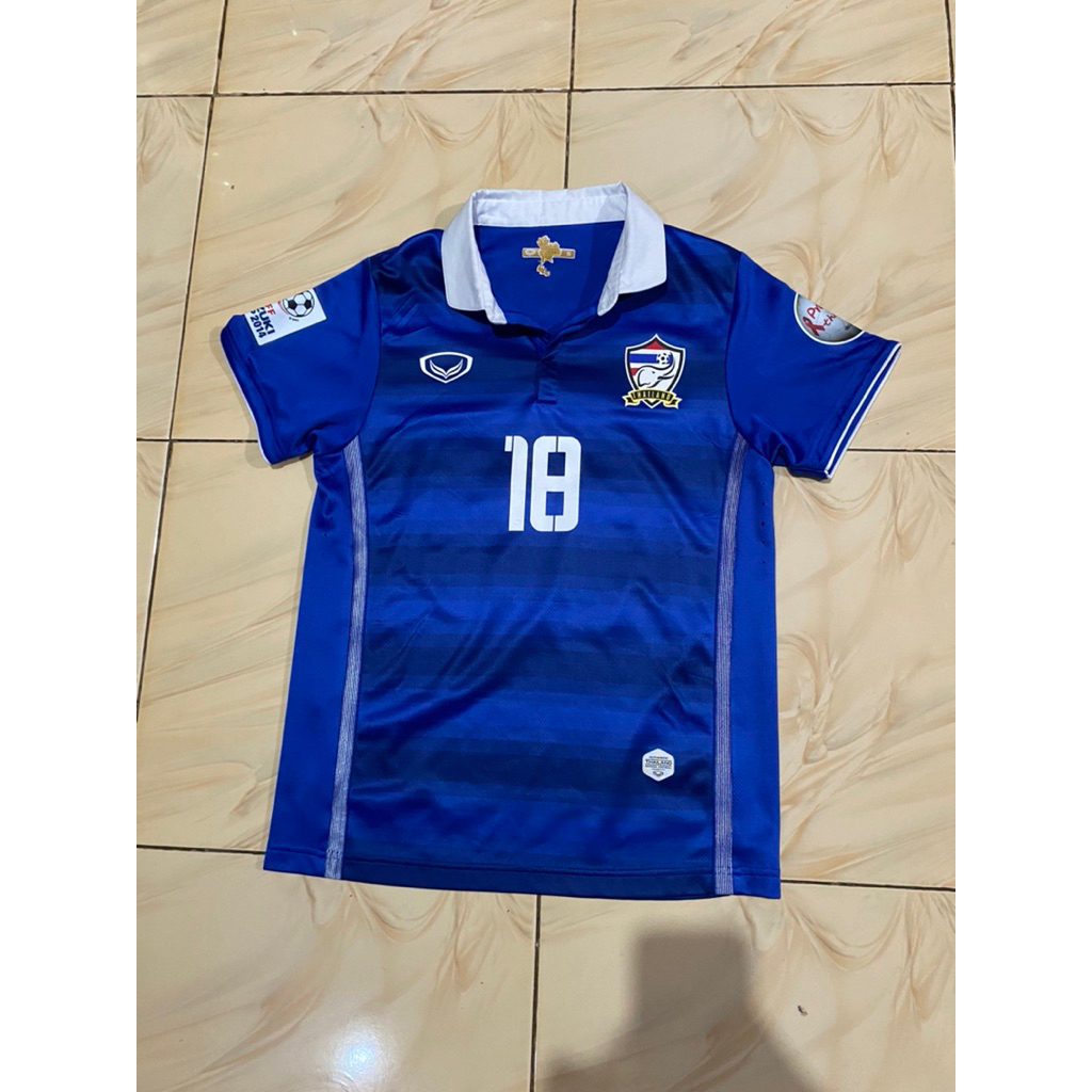 jersey original timnas thailand aff cup 2014