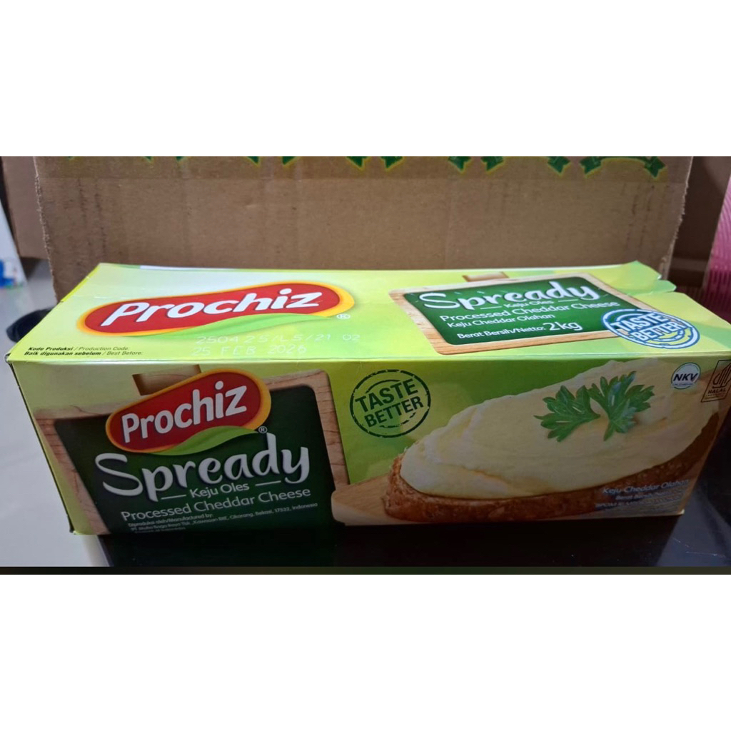 

Prochiz spready cheese keju oles ( 2kg )