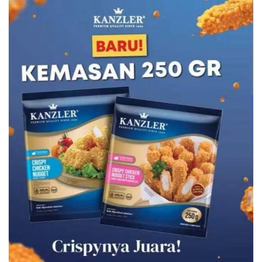 

Kanzler crispy chicken nuget 250gr