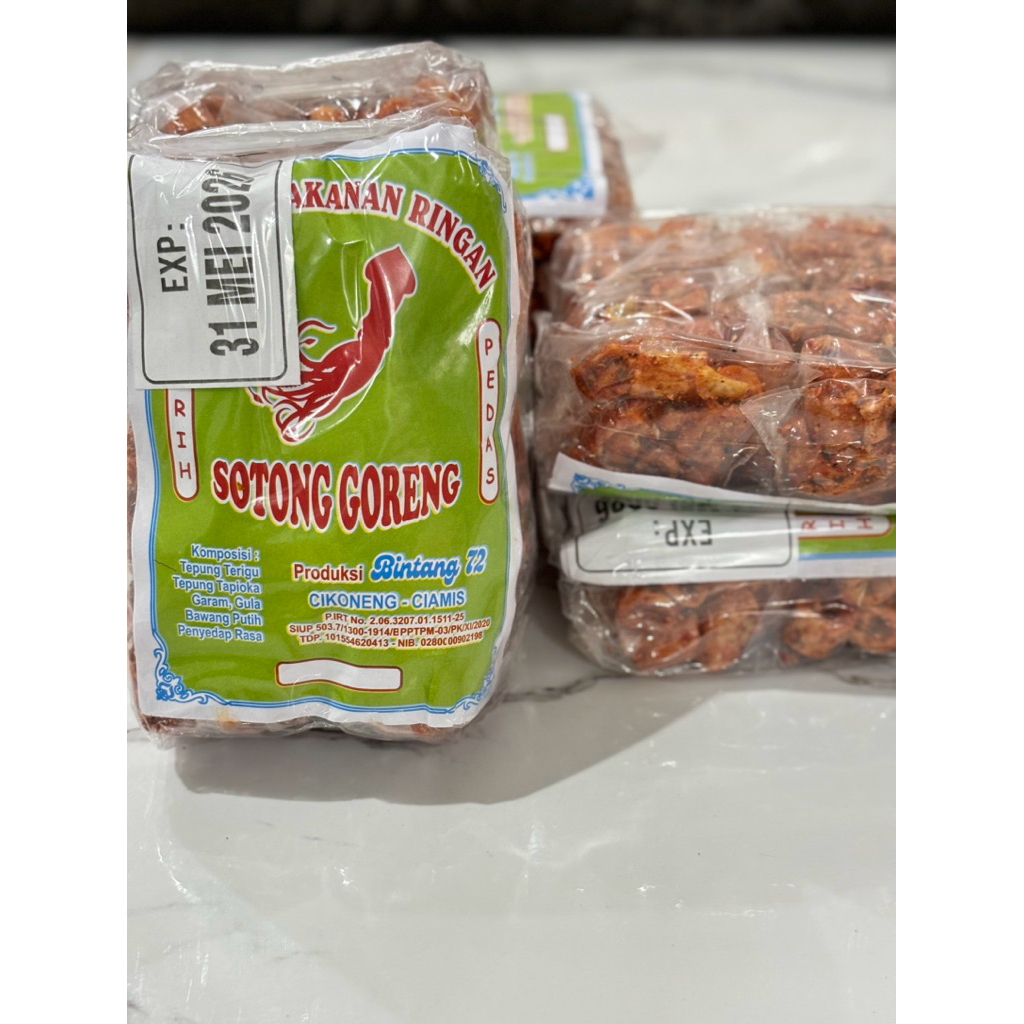

Sotong goreng isi 20pcs | Cemilan | Murah | Enak | Jajanan jadul | Pedas gurih