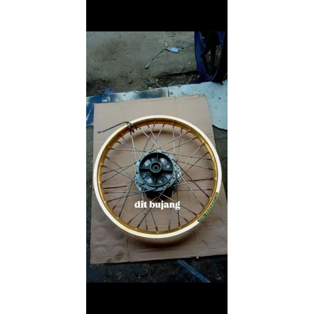 Velg jari-jari depan Suzuki satria fu/PNP ORIGINAL COPOTAN MOTOR
