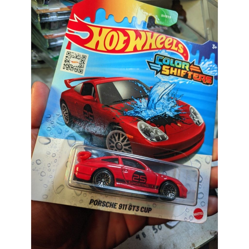 HOT WHEELS COLOR SHIFTER PORSCHE 911 GT3 CUP