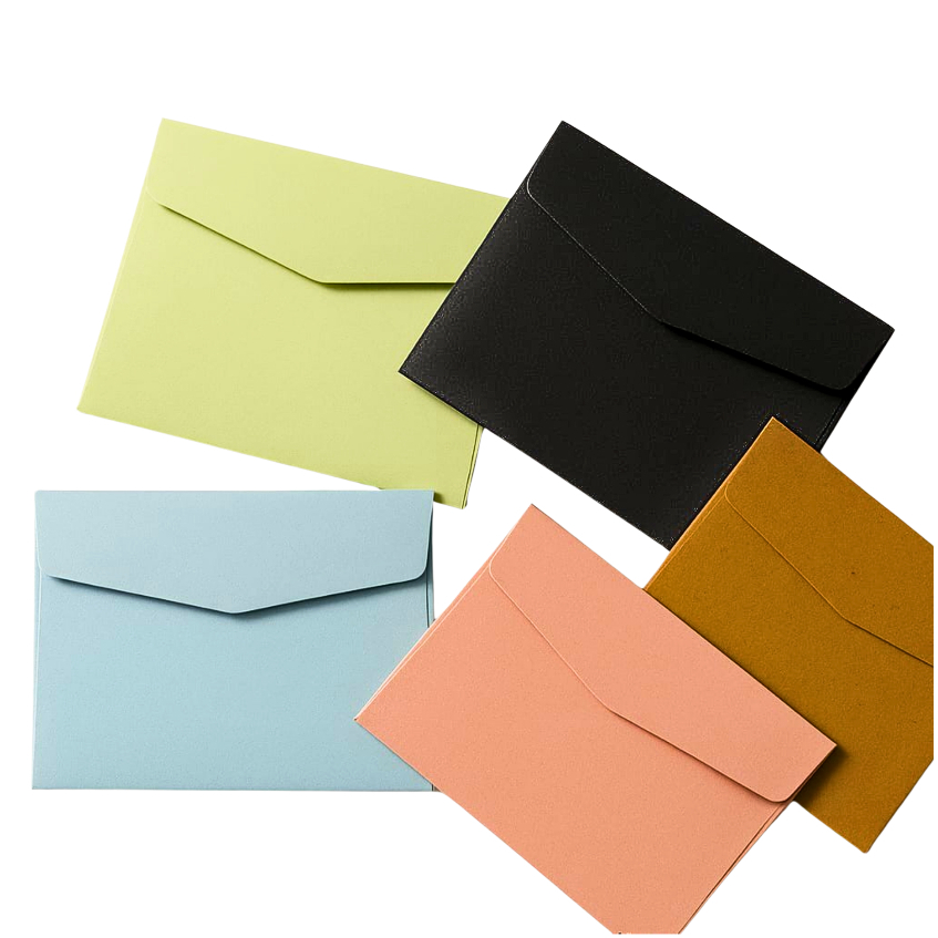 

Amplop Estetik Ukuran A5/A6/B7/A8 | Warna Elegan untuk Packing Online Shop | Grosir UMKM