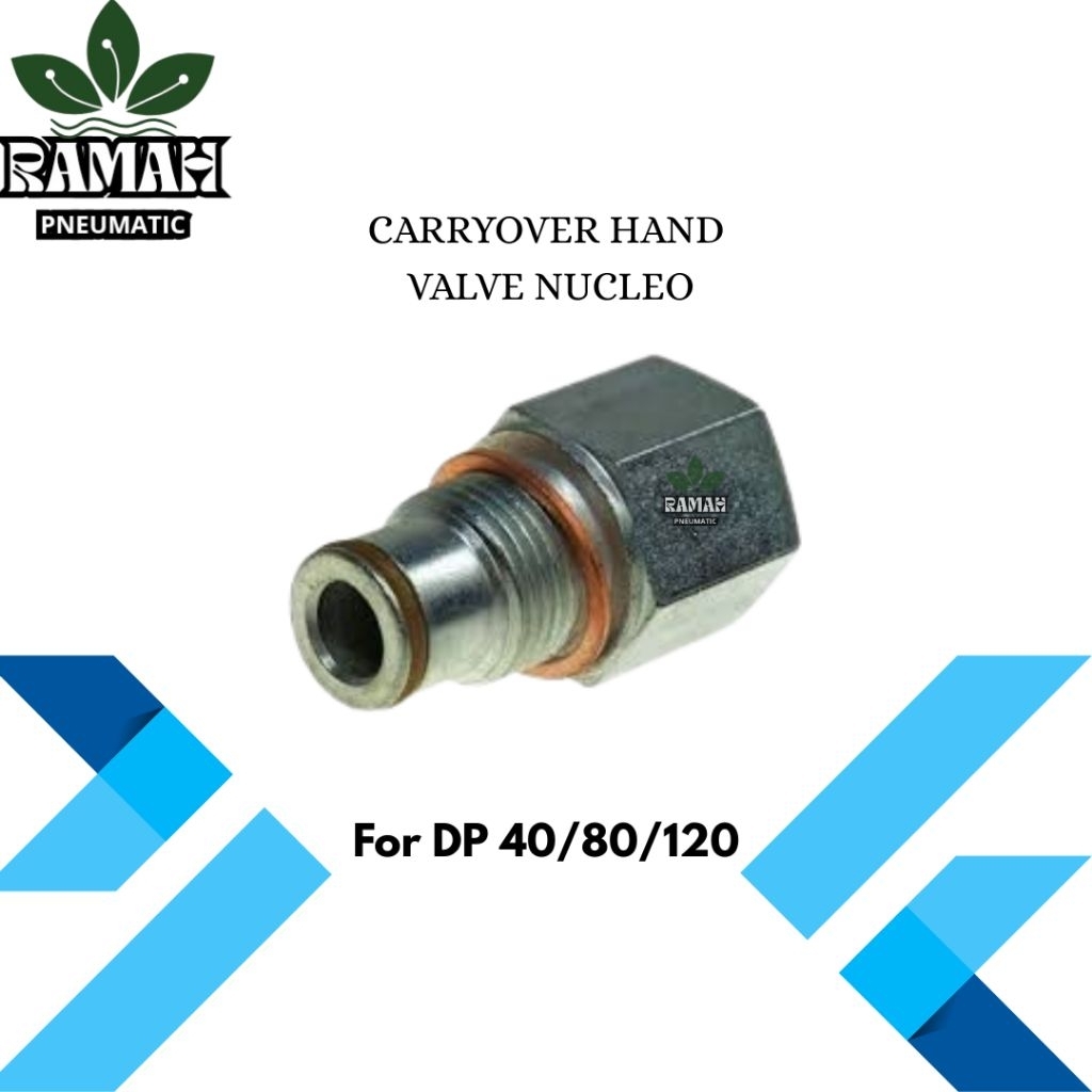 CARRYOVER HAND VALVE NUCLEO DP40 / DP80 / DP120