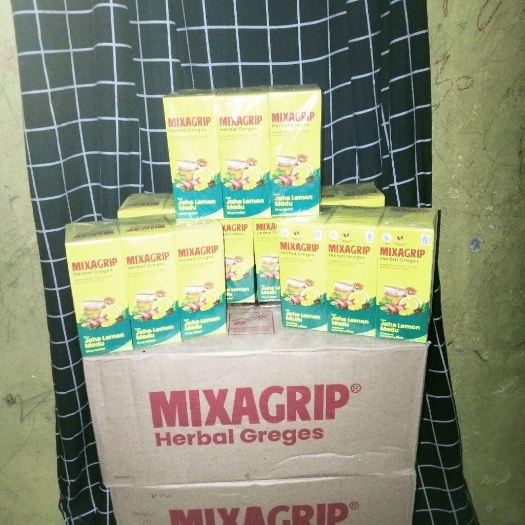 

Mixagrip Herbal Greges 1Karton (Free @10 Toples Cantik)