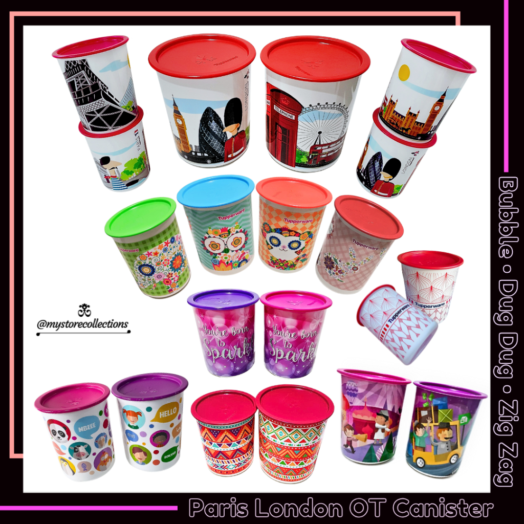 London Paris • Sparkle • Dug Dug • Zig Zag • Buble • OT Canister * Indo - Import ( Toples ) Tupwr