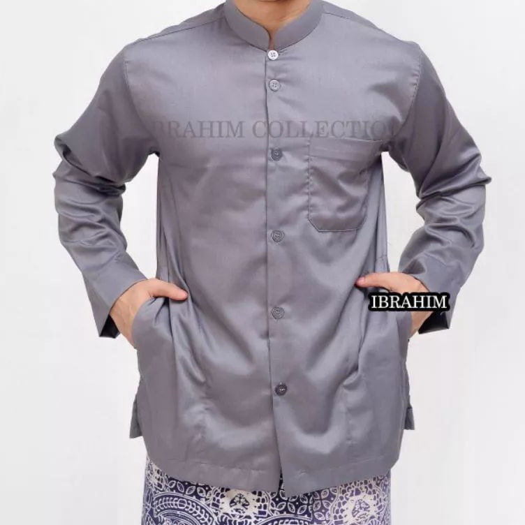 BAJU KOKO HAIBAH MODEL AMMU  BAJU KOKO SAKU SAMPING  KOKO HAIBAH SAKU SAMPING