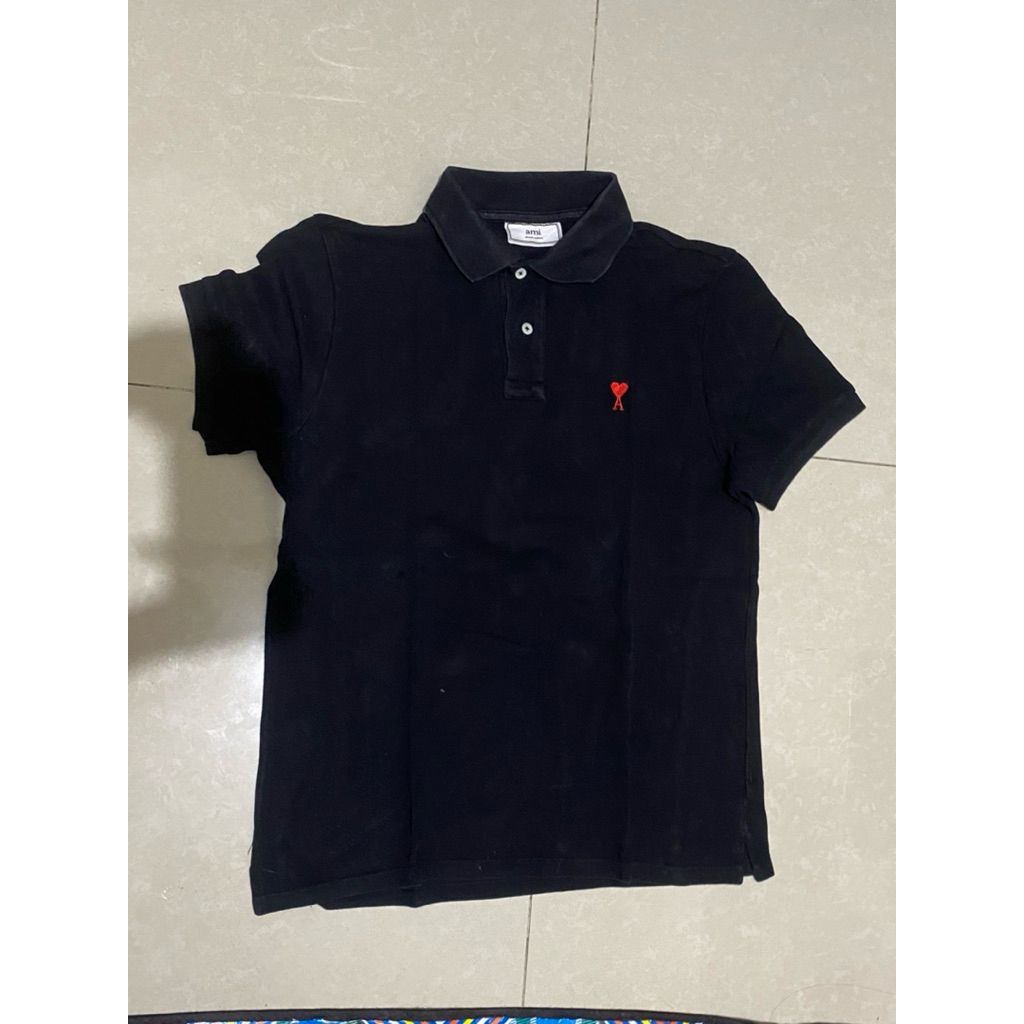 preloved ami paris polo shirt