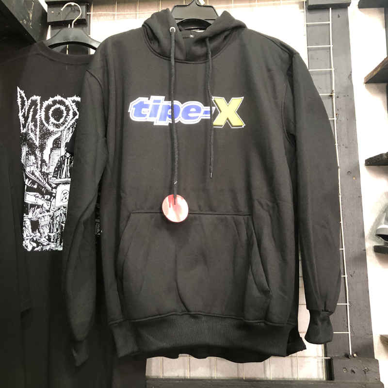 Jumper Hoodie Tipe X Band Tipe-X Hoodie Pullover Bahan Cotton Fleece