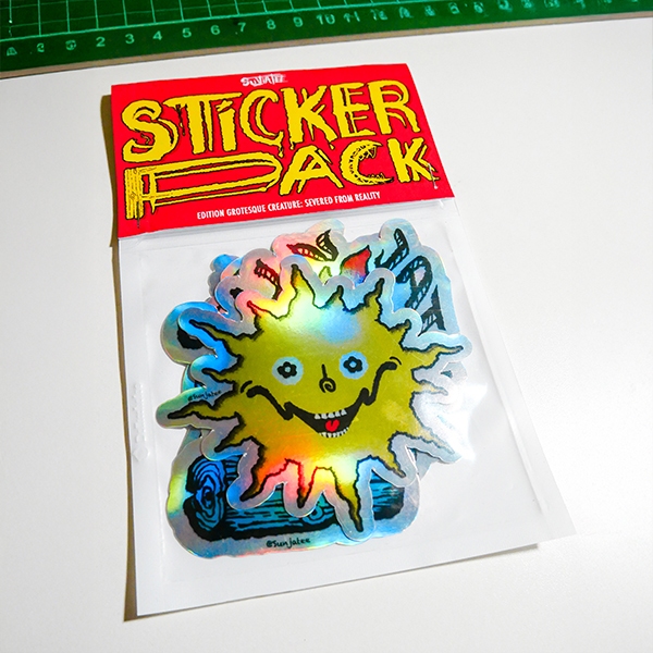 

Sticker Pack Edisi Grotesque Creature Vol 1: Severed From Reality