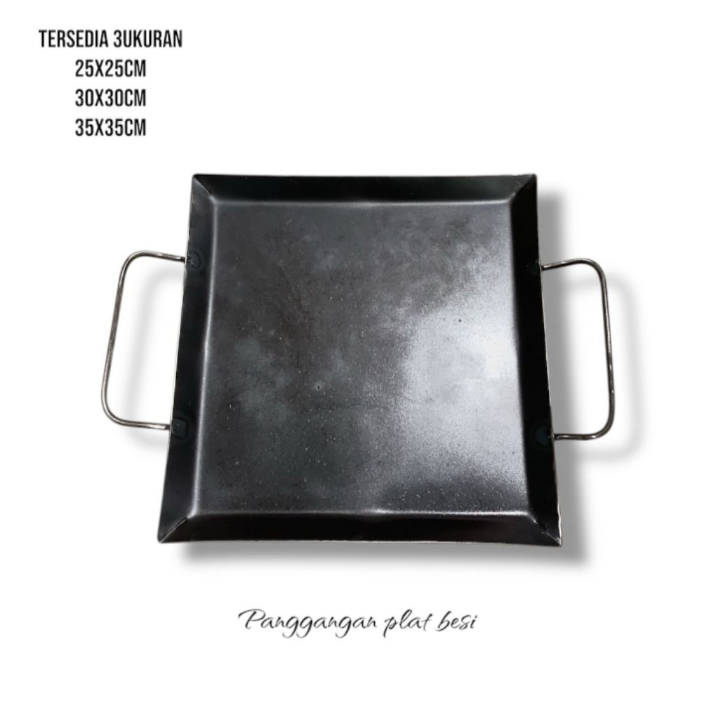 Panggangan Roti Bakar Anti Lengket 25x25 | Bakaran Sosis Burger Hotdog | Panggang Ikan