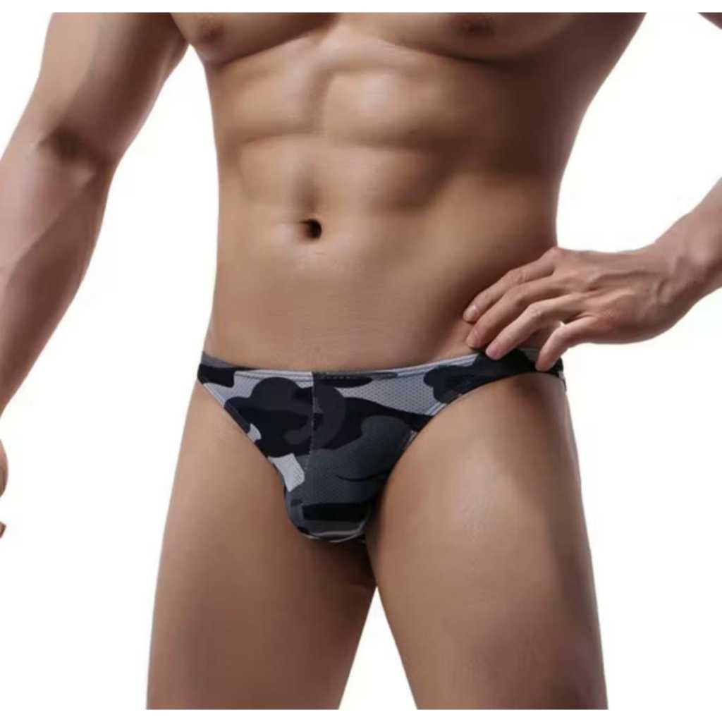 CELANA DALAM PRIA ARMY JARING NEW THONG