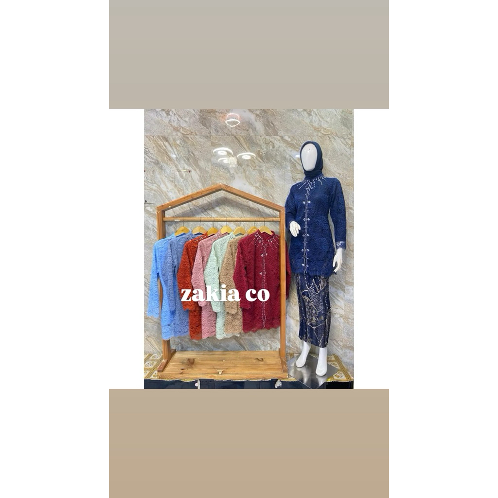 KEBAYA PAYET MODERN - KEBAYA JANGGAN BROKAT MIX SONGKET - KEBAYA BUSUI MODERN - KEBAYA PESTA - KEBAY