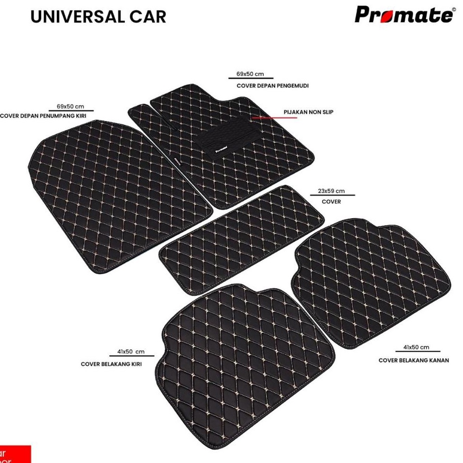 Karpet Mobil 5D universal Karpet Mobil Promate