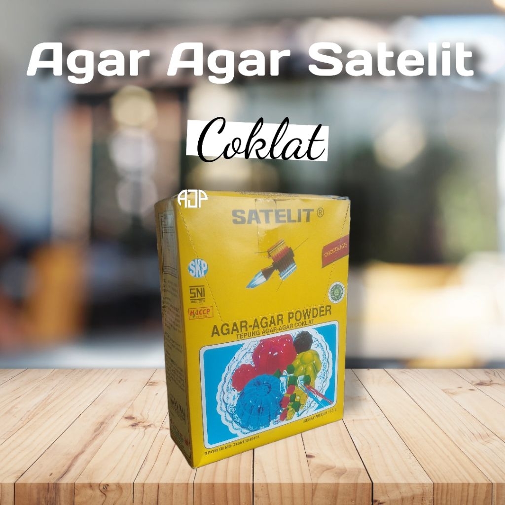 

Agar Agar Satelit Coklat Sachet | 6,5 gr
