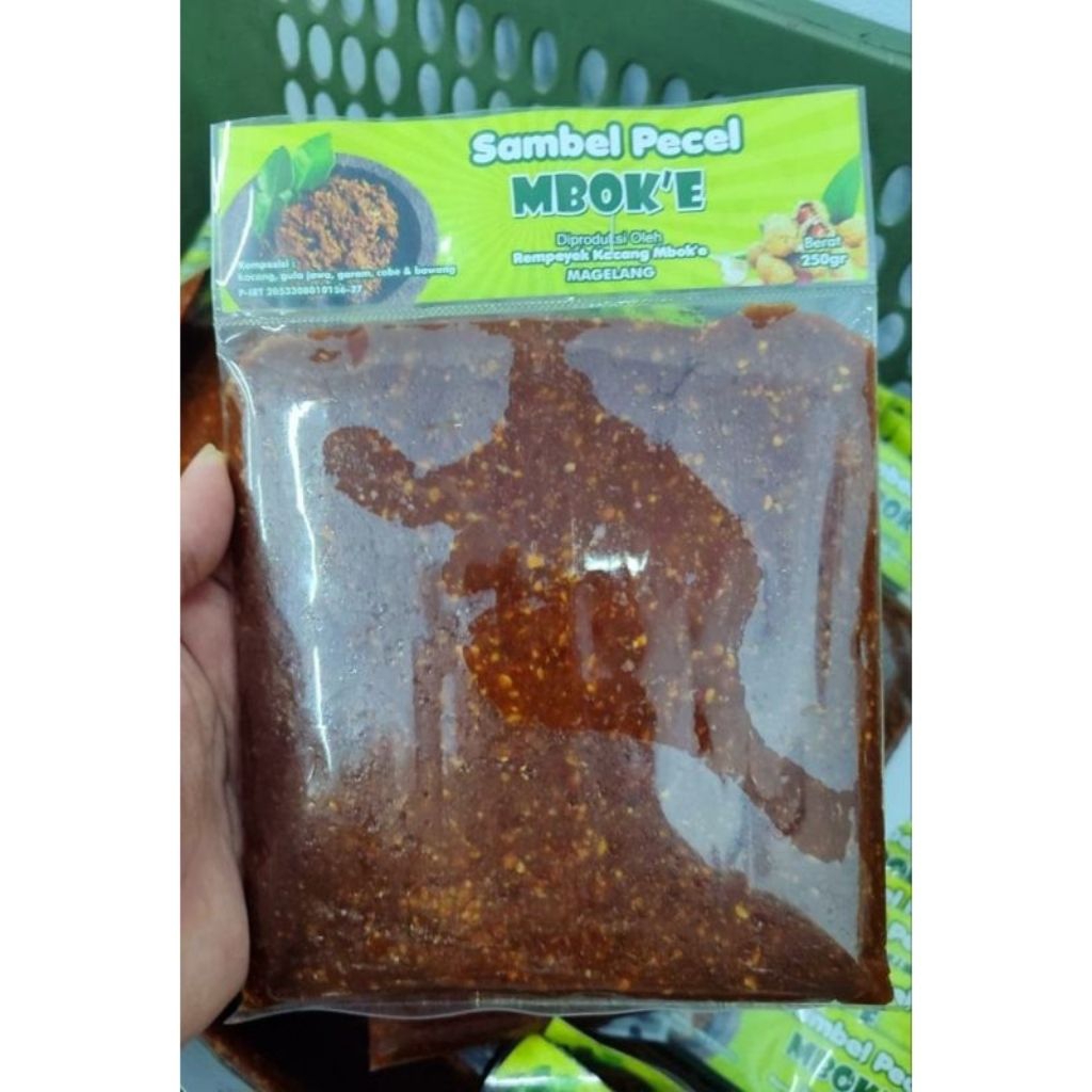 

Sambel pecel sambel kacang enak 250g
