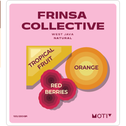

Frinsa Collective Natural - Motiv Coffee - Biji Kopi Filter V60 - Espresso - Fruity