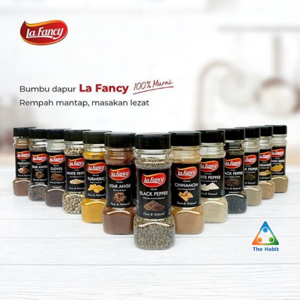 

(The Habit) LA FANCY BUMBU DAPUR | BUMBU REMPAH BUBUK BOTOL BUMBU SERBAGUNA