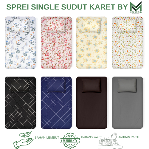Sprei 120X200X10 - 120X200X20 120X200X25 - 120X200X30 - Sprei No 3 Sudut Karet