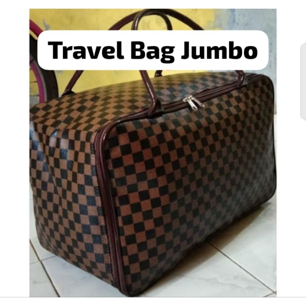 Travel Bag Jumbo Ukuran 50cm | Tas Pakaian Jumbo | Tas jinjing Jumbo