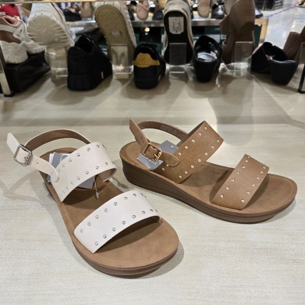 St yves sepatu sandal wedges 4cm wanita ringan bangets & ori size 36-40