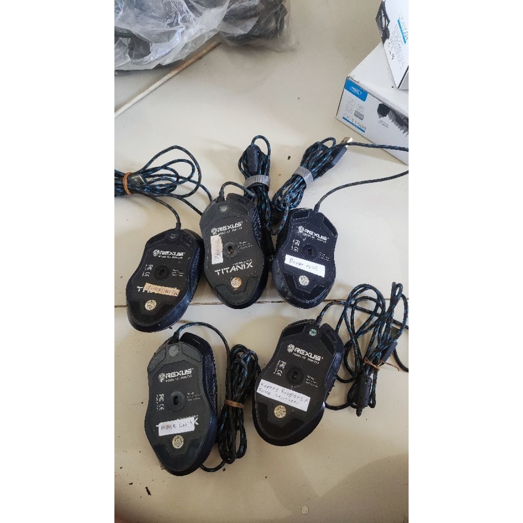 Mouse Gaming Rexus Logitech Alcatroz (Second Normal)