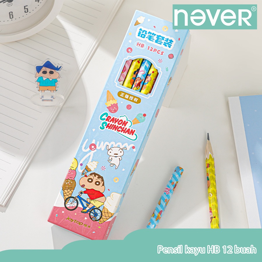 

Pensil HB 12PCS / Crayon Shinchan Pensil Alat Tulis
