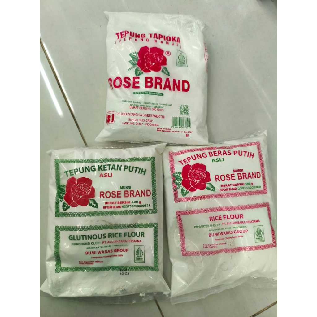

ROSE BRAND Tepung Beras 500g