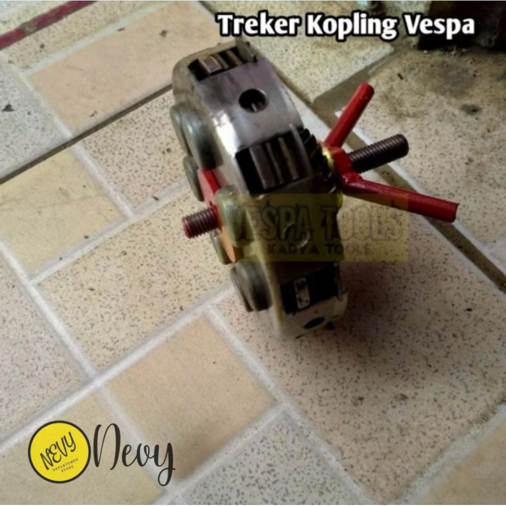 Treker Kopling Vespa Alat Bongkar Pasang Kopling Vespa Universal