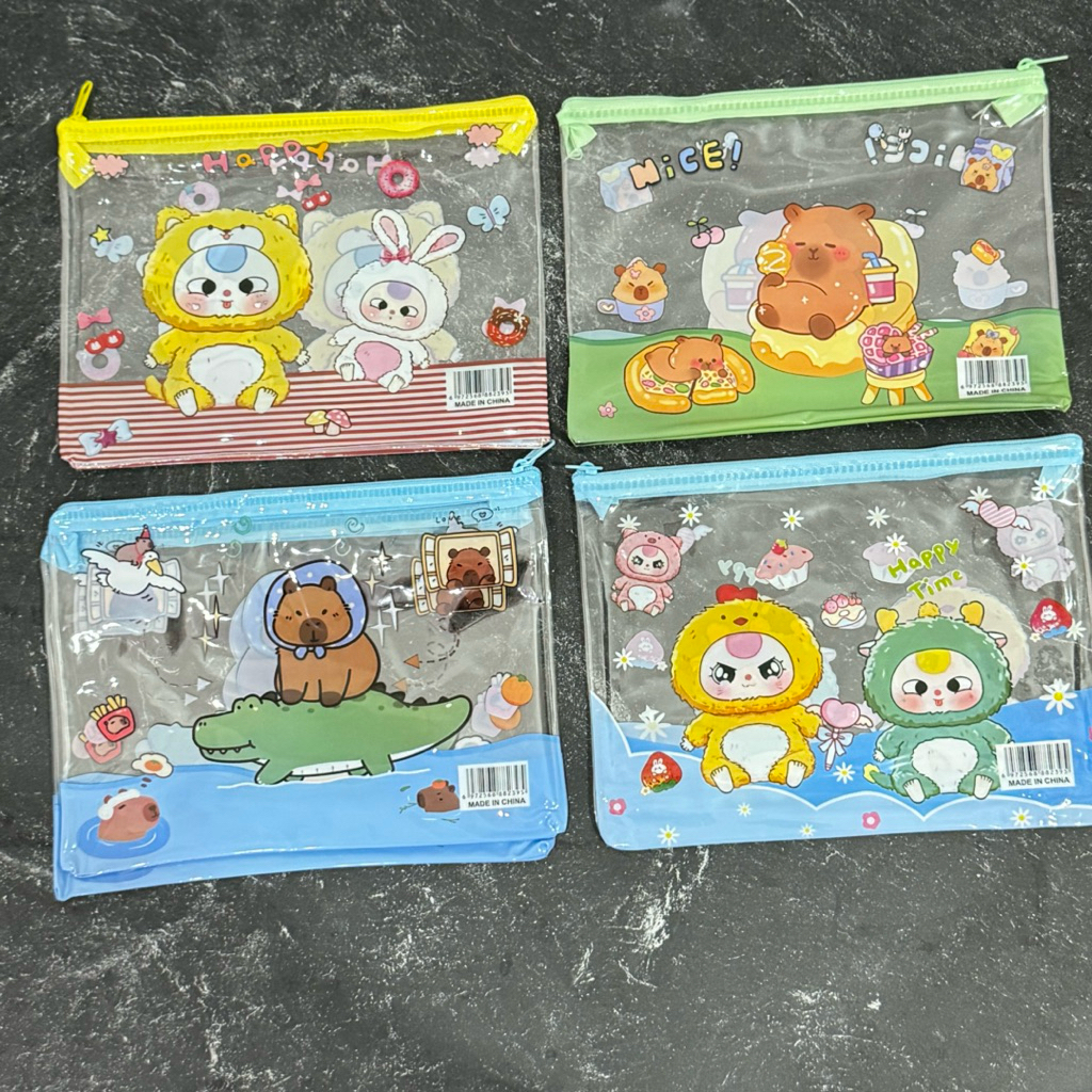 

Kikidoo Pocket File Kuromi / Pouch Zipper Capybara Lucu 1pcs – Tempat Dokumen, Stationery, Makeup RT72