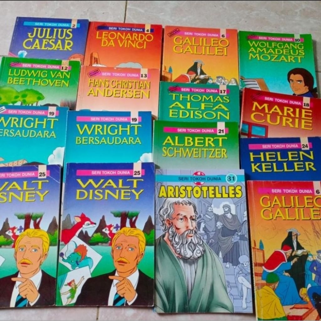 KOMIK SERI TOKOH DUNIA