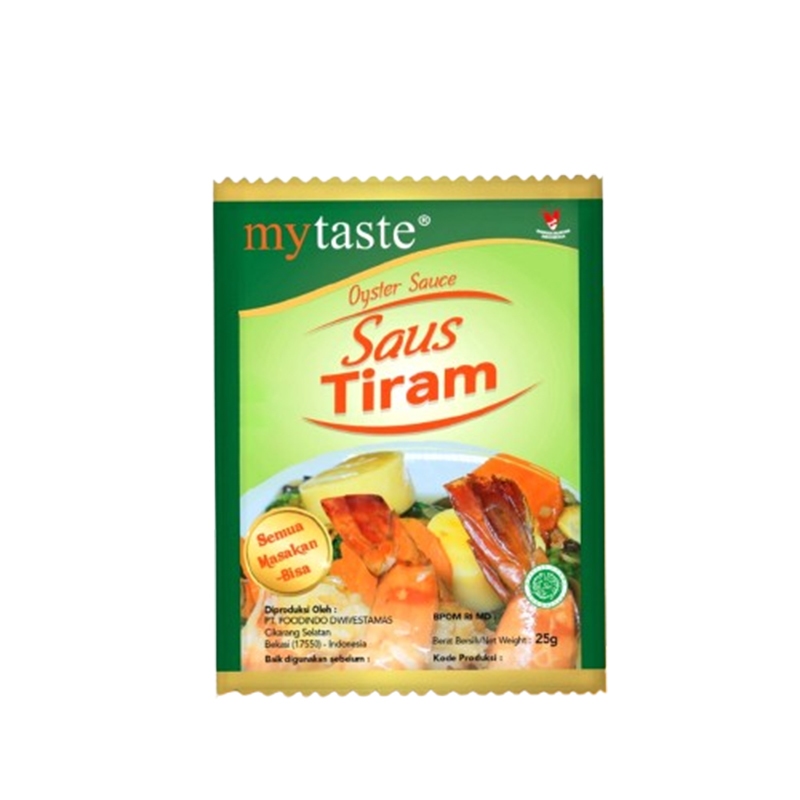 

MyTaste Saus Tiram / Saos Lada Hitam 25gr / Oyster Sauce / Black Pepper Sauce Sachet