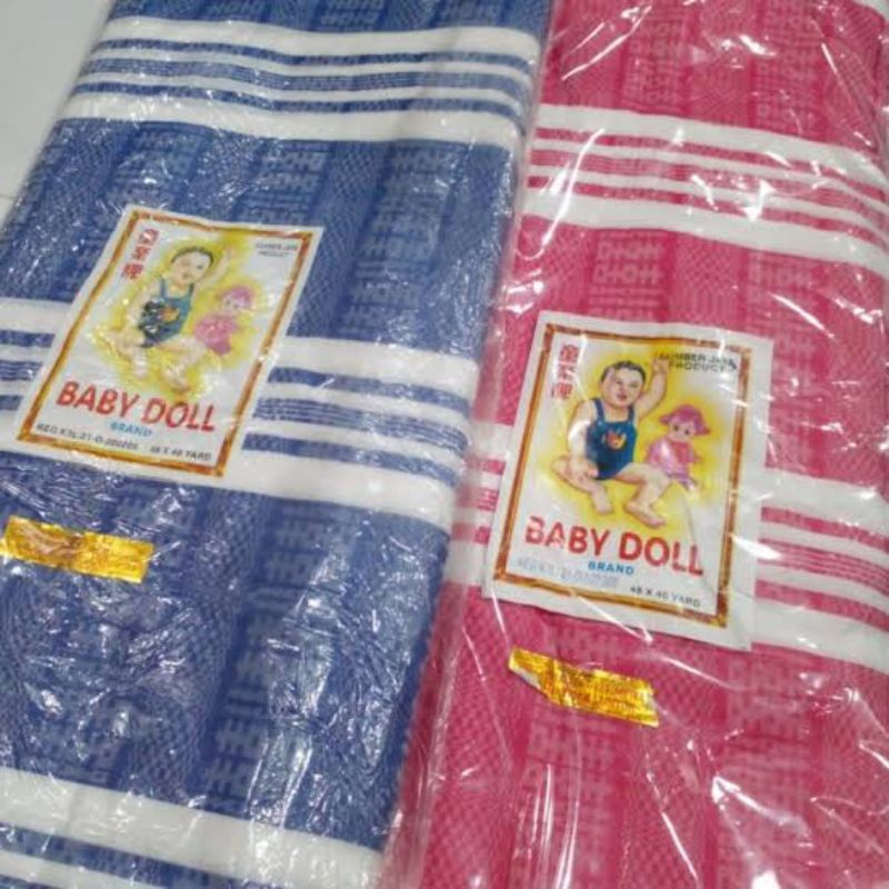 KAIN KAPUK 1 ROLL BABY DOLL untuk Sarung Bantal & Kasur Kapuk