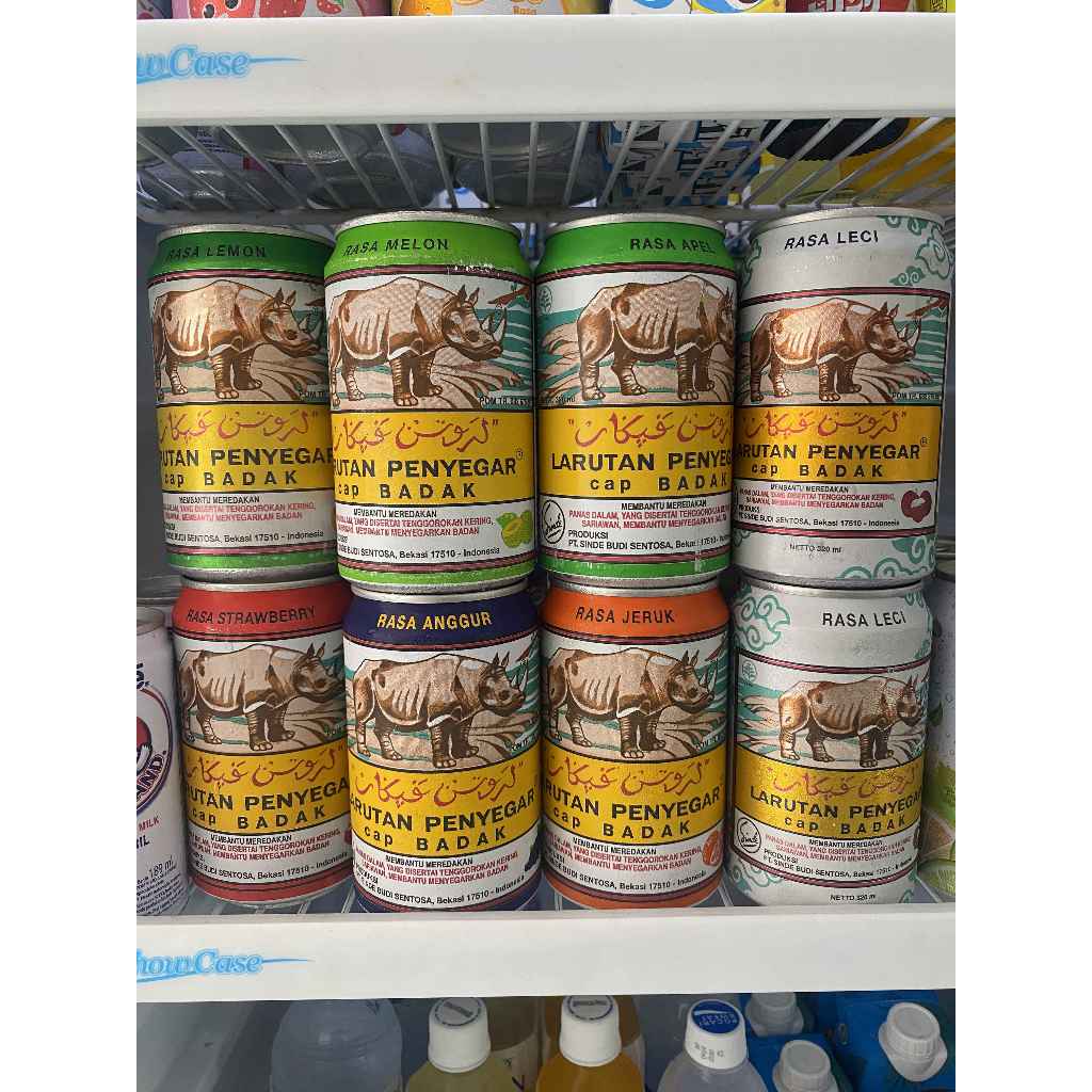 

Larutan Penyegar Badak KALENG ALL VARIAN