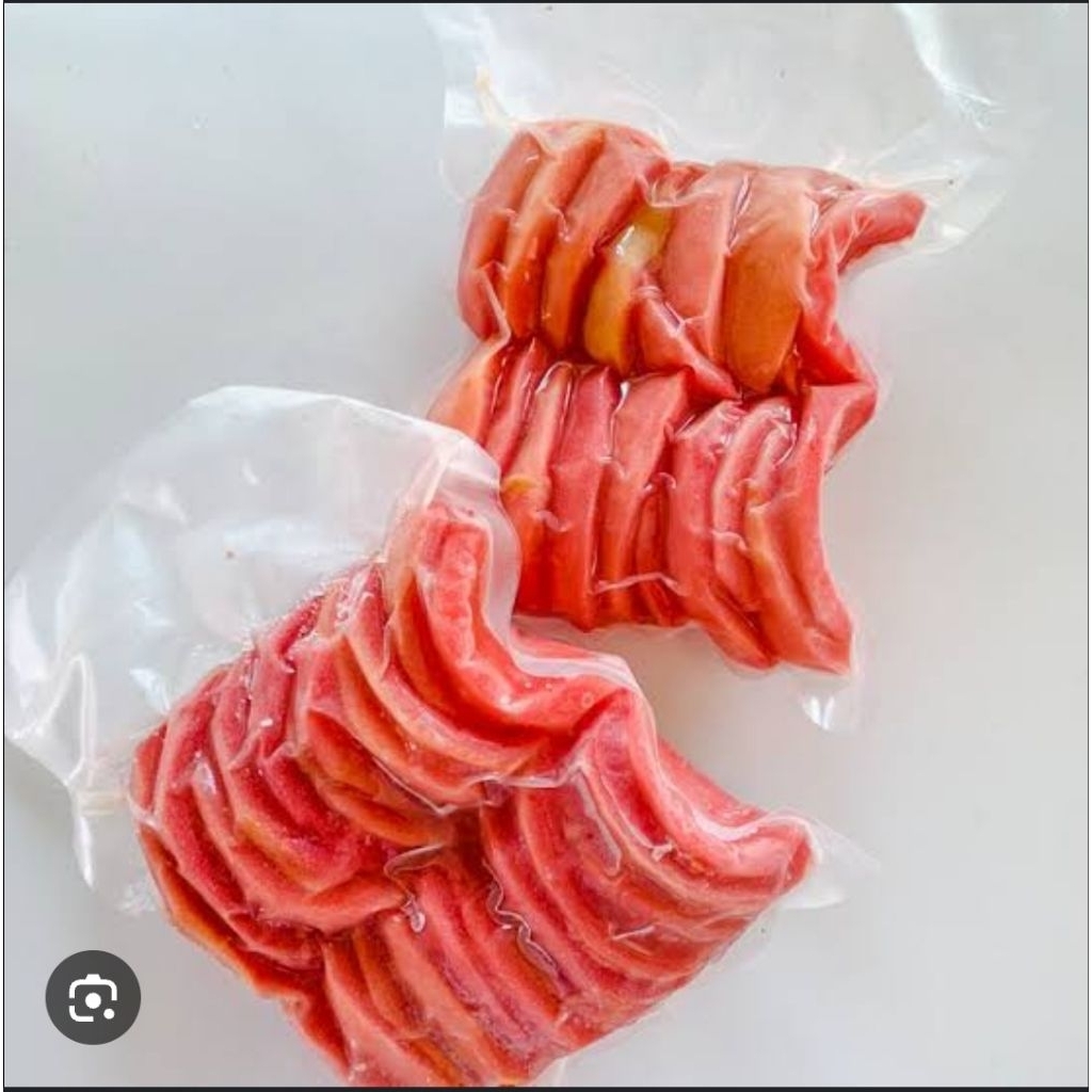 

Premium Jambu Merah Kupas Tanpa Biji Beku 500gr untuk Jus Buah Frozen