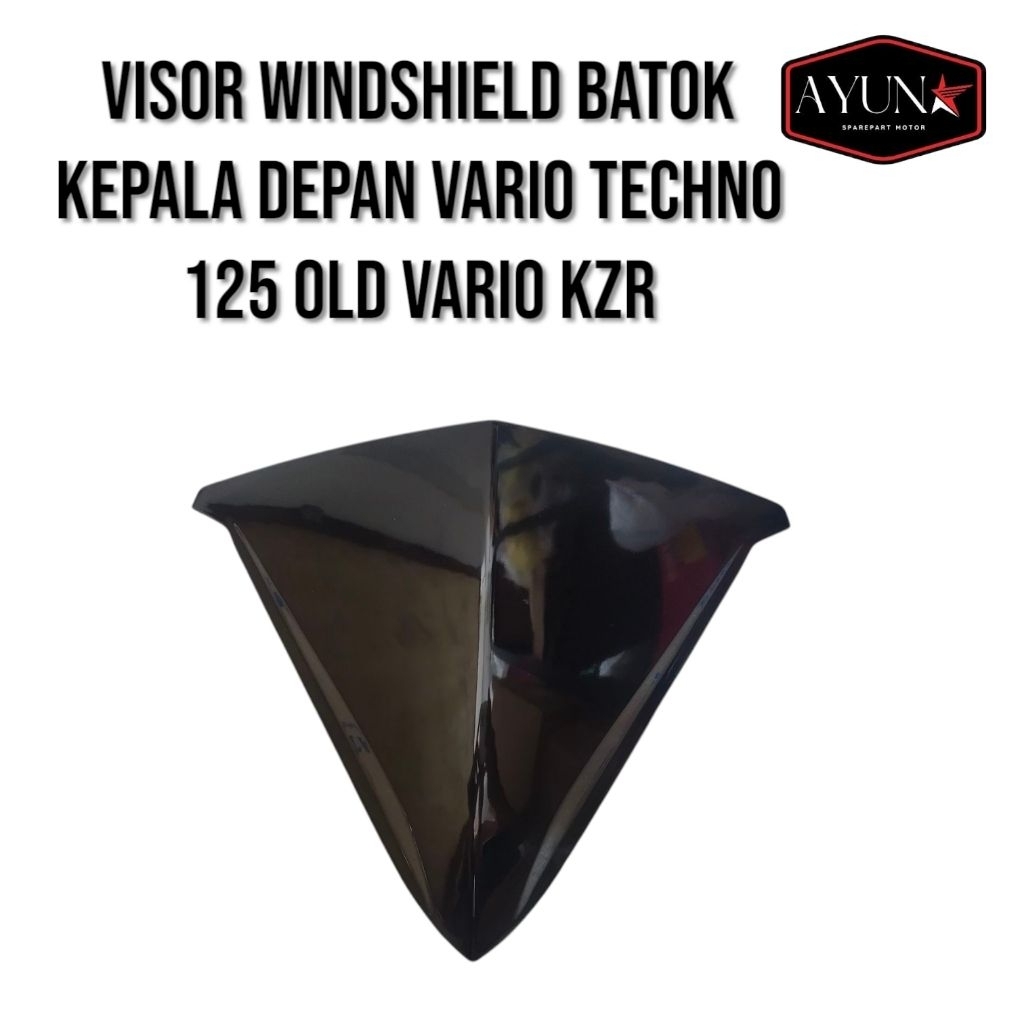 windshield vidor batok kepala depan vario techno 125 old vario kzr visor batok vario kzr narita