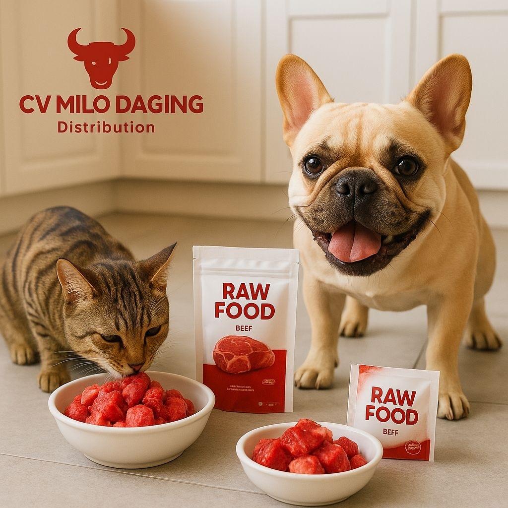 PROMO Paket Rawfood Daging Sapi Giling 6 Kg - Makanan Anjing & Kucing Segar Full Daging