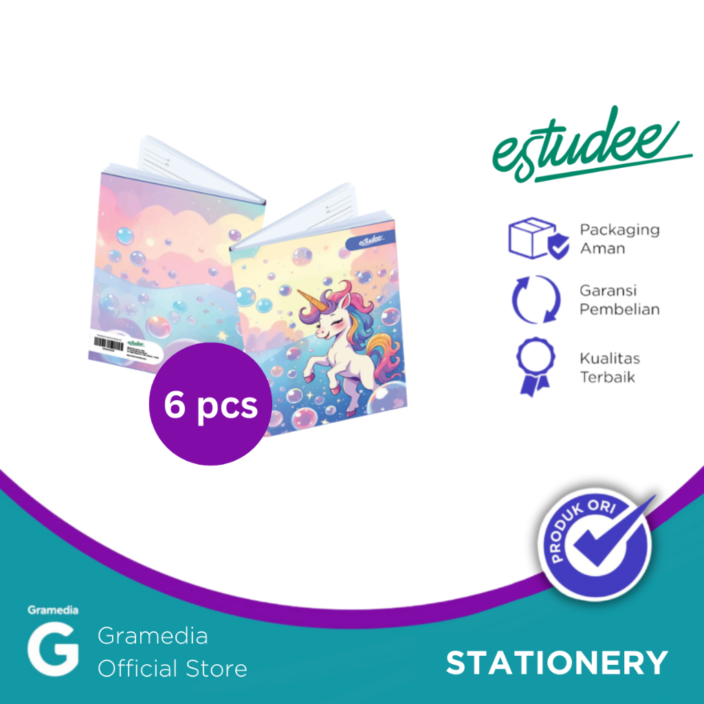 

Gramedia Pettarani - ESTUDEE K KWARTO 38 UNICORN ISI 6