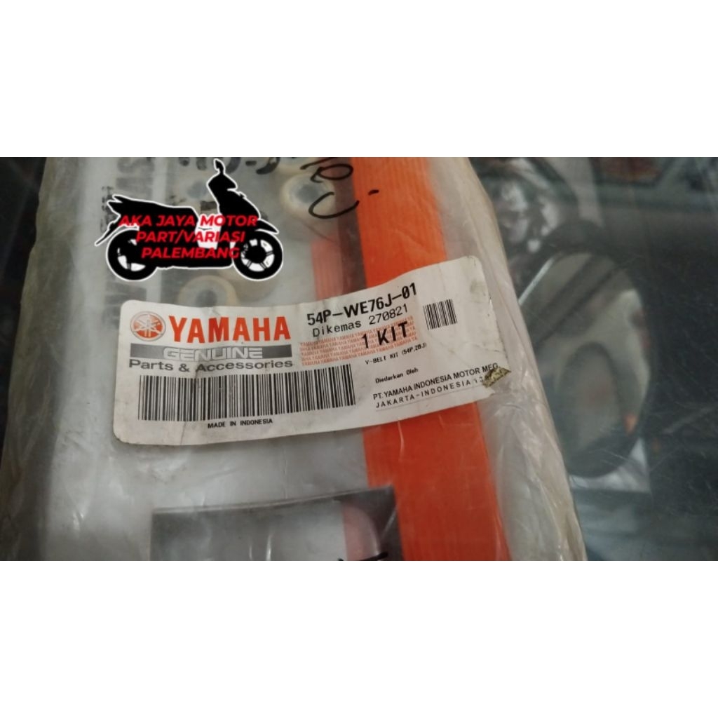 VANBELT+ROLLER V-BELT ASLI YAMAHA MIO J