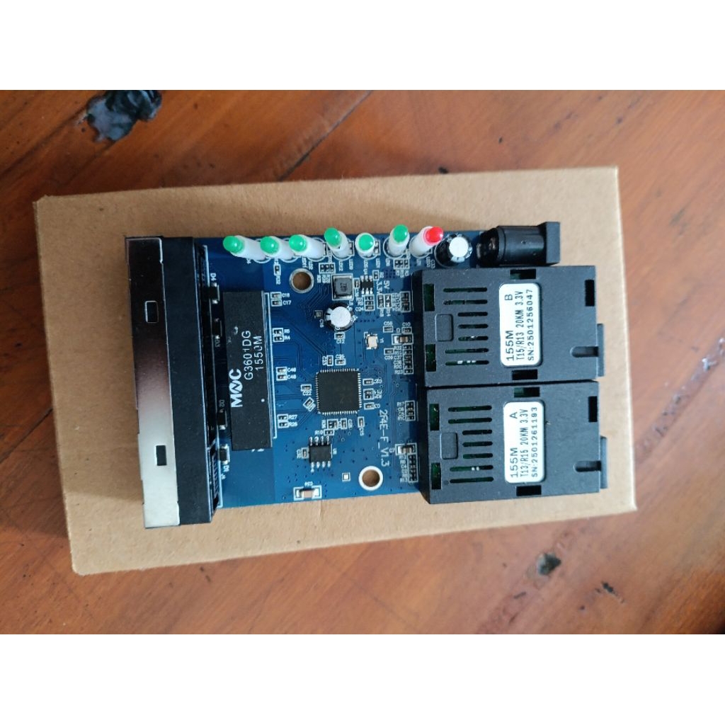 HTB 2FO 4LAN / CONVERTER HTB 2FO 4LAN PCB HTB 2F4E / PCB 2FO 4LAN POE MEDIA CONVERTER HTB 2FO 4LAN