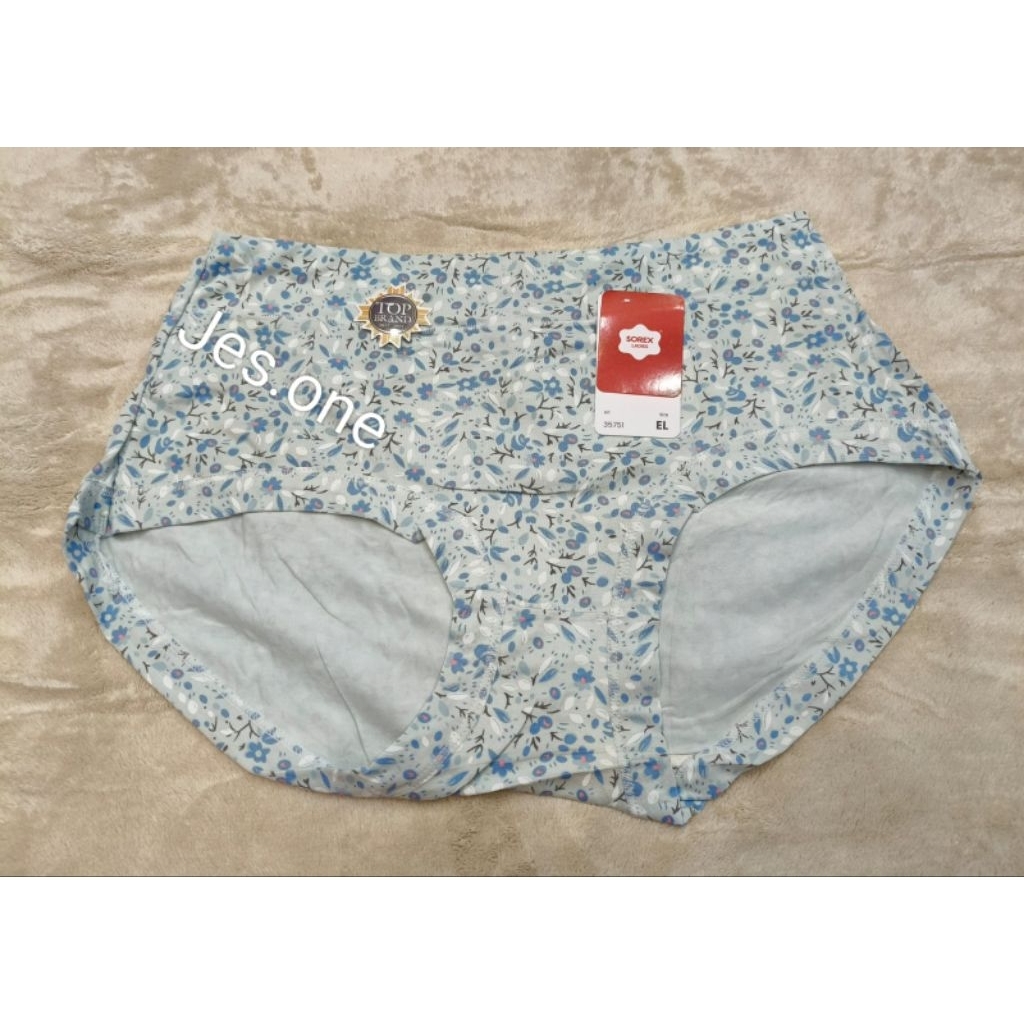 Sorex 35751 Cd Celana Dalam Wanita Motif Bunga Bercutting Sz Xl - 3Xl