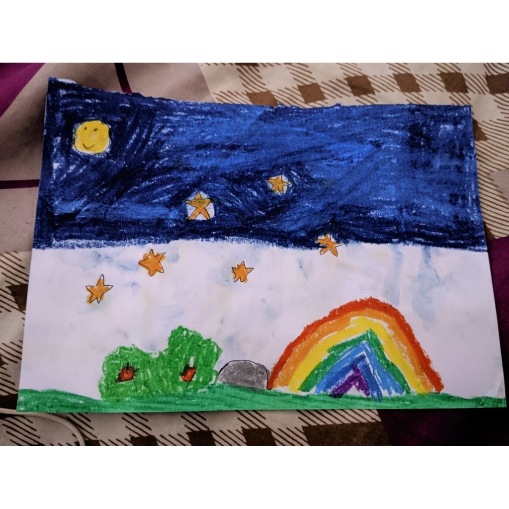 

GAMBAR PEMANDANGAN KREASI ANAK TK