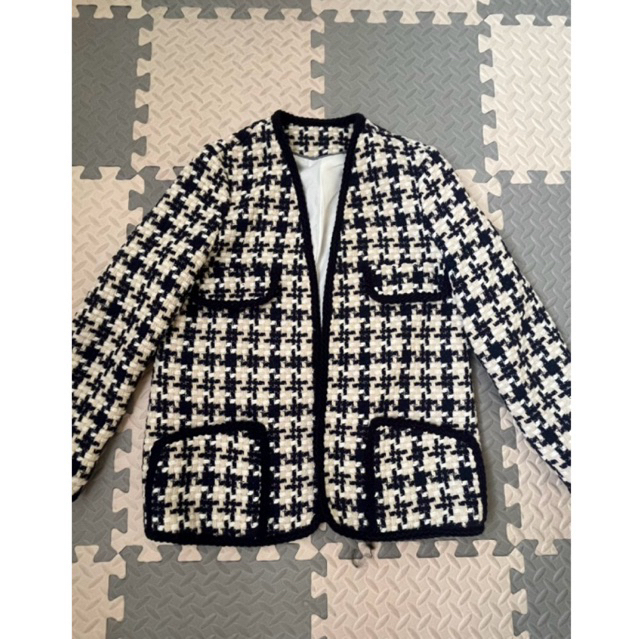 Jaket Outer Tweed Wanita