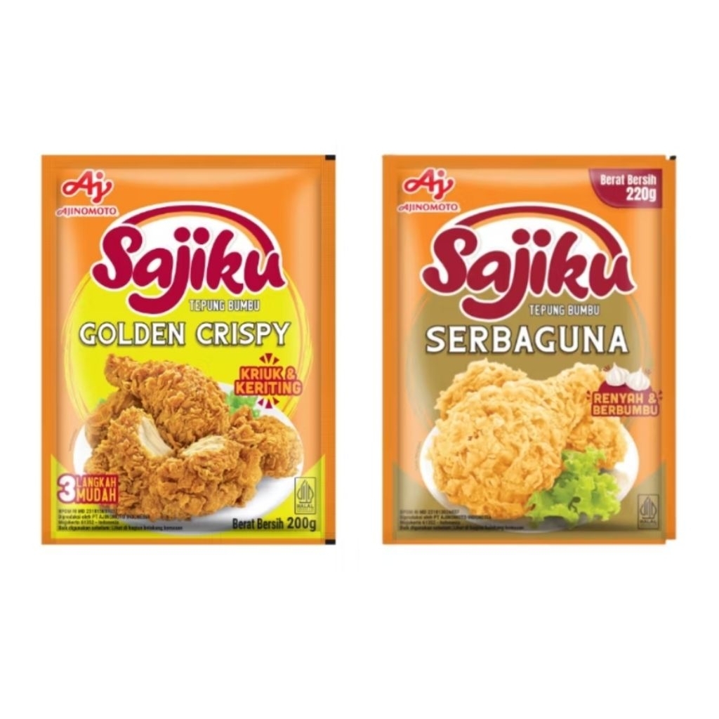 

Sajiku Tepung Bumbu Serbaguna 220gr (Dus)