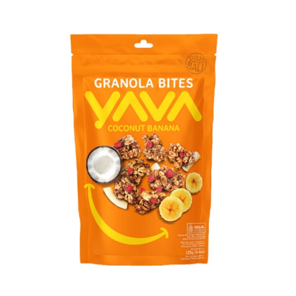 

Yava Granola Bites Coconut Banana 125 g