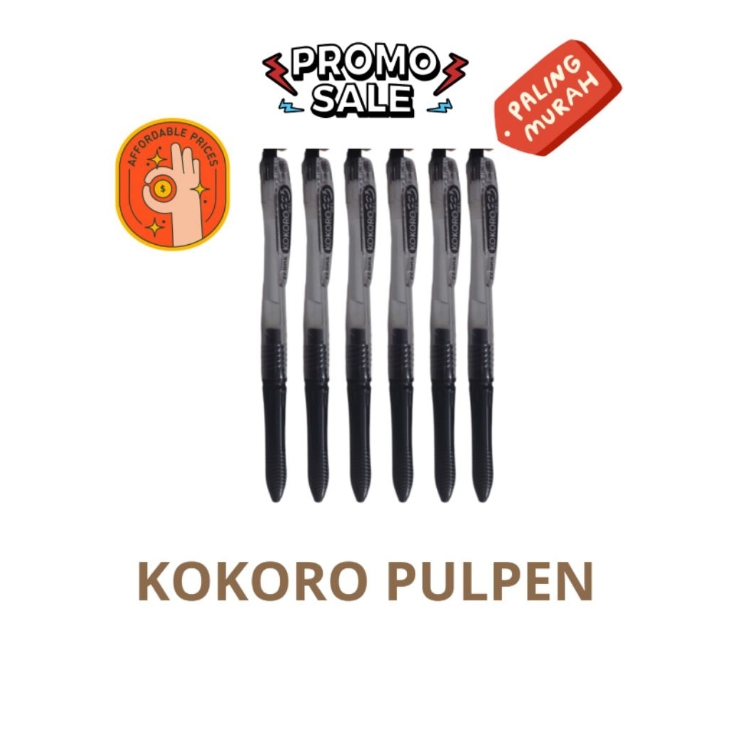 

Pulpen Gel Kokoro 0,5