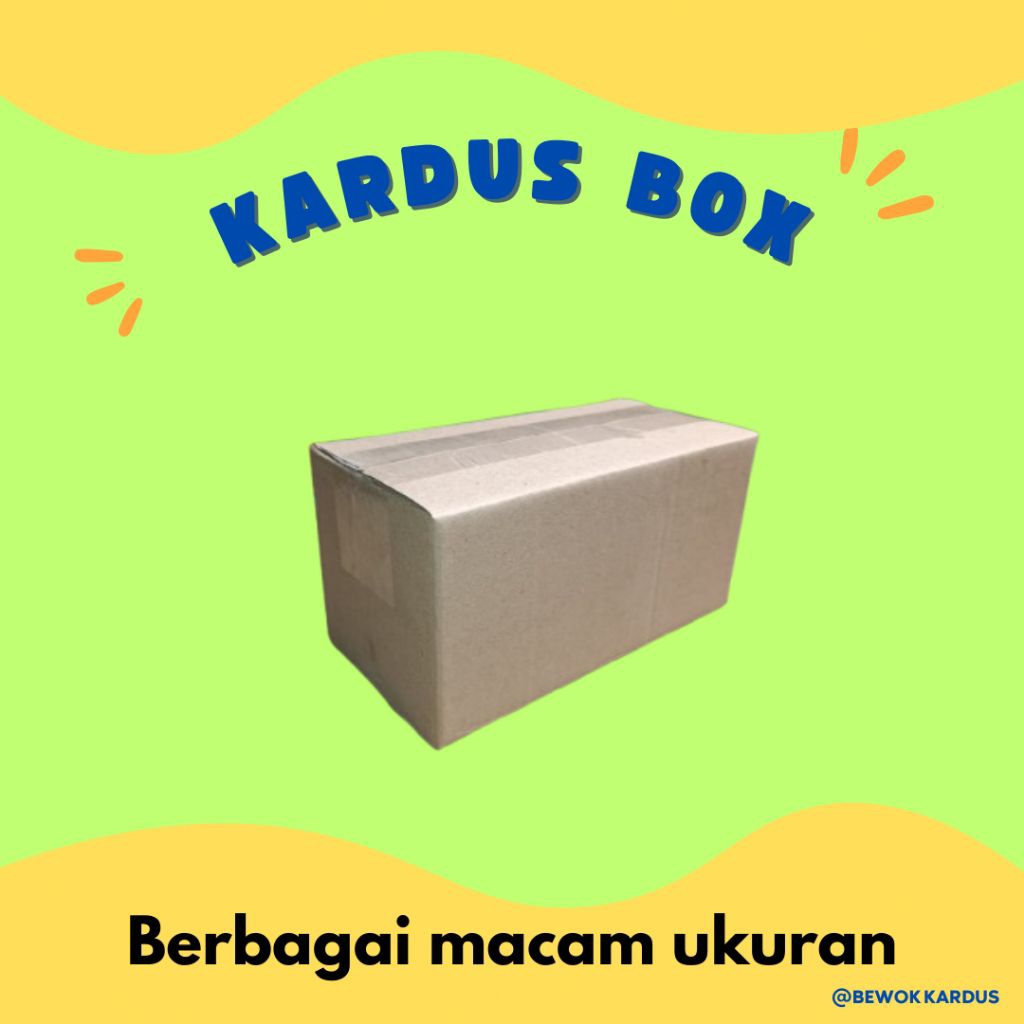 

kardus box 20 × 10 × 8 (1 layer rekondisi)