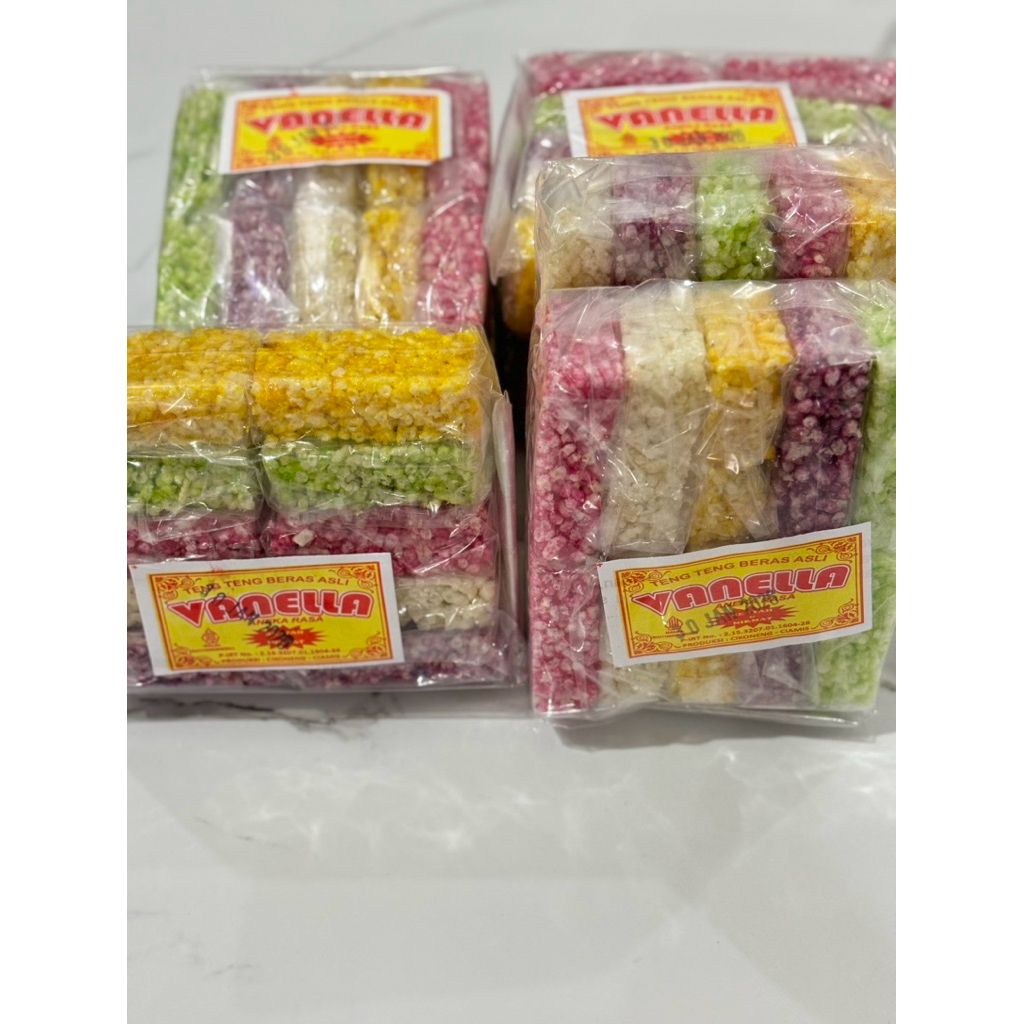

Jipang ketan warna isi 10pcs | Cemilan | murah | enak | Jajanan Jadul