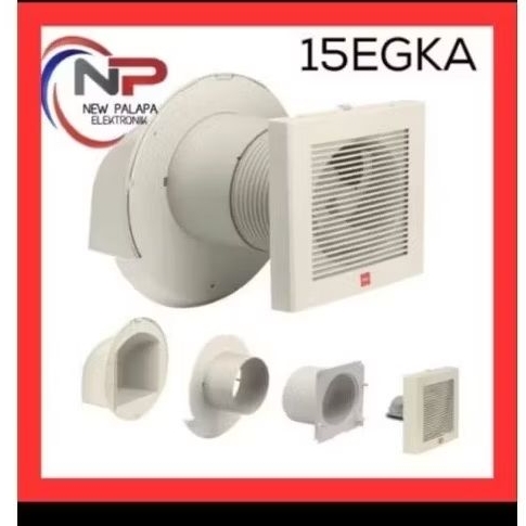 EXHAUST FAN KAMAR MANDI KDK 15EGKA 6INCH